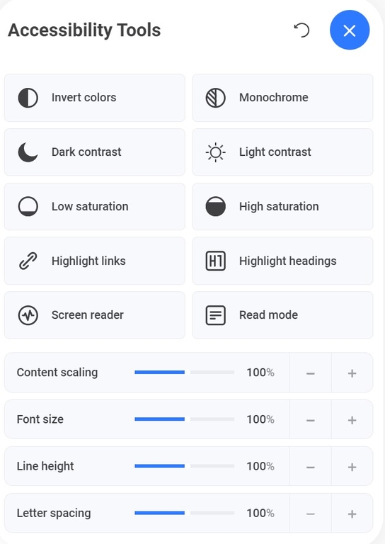 Accessability Tool Image